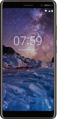 Produktbild von Nokia Smartphone 7 Plus 15,2cm (6 Zoll), Farbe: Schwarz/Kupfer