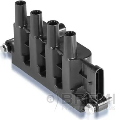 Produktbild von BREMI 20491 Zündspule 12V für FIAT PANDA (169) 500 (312) GRANDE PUNTO (199) 500 C (312) für FORD KA (RU8)