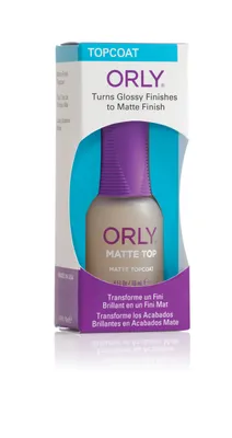 Obrázek produktu pro Orly Topcoat Matte Top Transparant