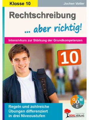 Produktbild von Rechtschreibung ... aber richtig! / Klasse 10