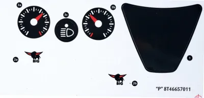 Produktbild von BIG Aufklebersatz kompl. NEXT Bobby Car