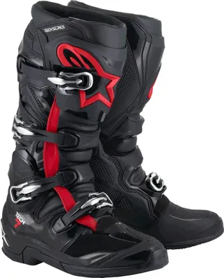 Zdjęcie produktu dla Buty motocrossowe Alpinestars Tech 7, czarno-czerwone, rozmiar 5 (38)