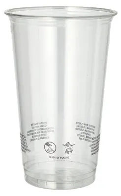 Zdjęcie produktu dla 800 Papstar kubek do picia R-PET 0,5 l Ø 9,5 cm, 14,7 cm przezroczysty 89548