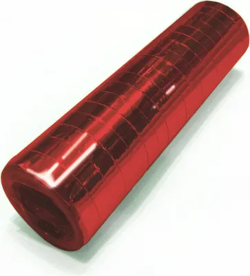 Produktbild von Glitzer Luftschlangen rot metallic