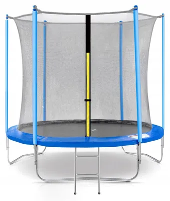 Produktbild von Großes Gartentrampolin für Kinder 6FT (183 cm) von CORCIANO mit Netz und Leiter