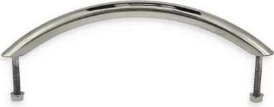 Produktbild von Edelstahl-Handläufe 75 mm Höhe, salzwasserbeständig und rostfrei Länge des Handlaufs: 505 mm