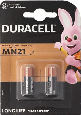 Produktbild von Duracell MN21 12V Batterie, Varta V23GA, GP23A, K23A, LRV08, E23A
