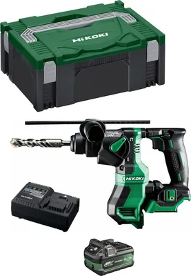 Produktbild von Bohrhammer HIKOKI DH18DPAA1X (1 x 2,5Ah/5,0Ah + UC18YSL3 + Koffer HSC II)