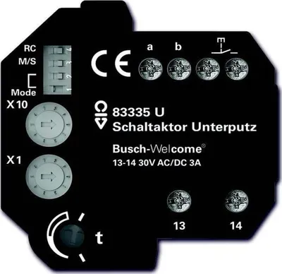 Produktbild von BJ Schaltaktor UP Busch-Welcome 83335 U