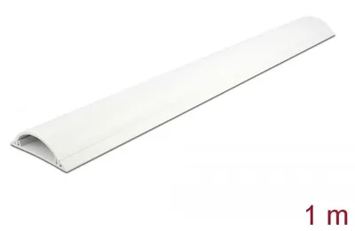 Produktbild von DELOCK Kabelkanal selbstklebend 70 x 20 mm - Länge 1 m weiß
