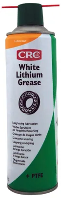 Zdjęcie produktu dla Smar w sprayu CRC WHITE LITHIUM GREASE biały 500 ml puszka sprayu