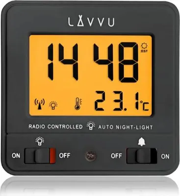 Obrázok produktu pre Digitálny budík riadený rádiovým signálom LAVVU LAR0041