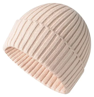 Immagine prodotto di Berretto da donna/unisex, colore beige, taglia unica (54-58 cm), ideale per l'inverno