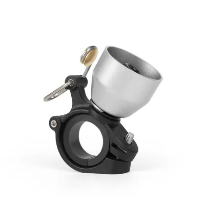 Immagine prodotto di ROCKBROS campanello per bicicletta mini campanello 90dB per manubri da 22,2-31,8 mm per MTB bici da strada e-bike city bike argento