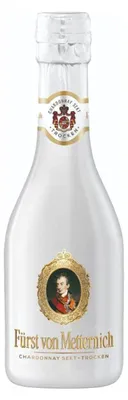 Produktbild von Fürst von Metternich Chardonay Secco Sekt prickelnd trocken 200ml