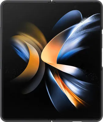 Produktbild von Samsung Silikonhlle mit Putku fr Z Fold4, schwarz
