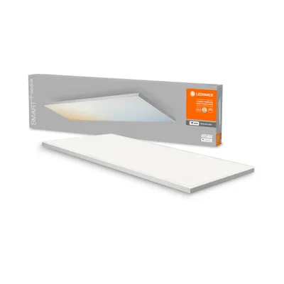 Image de Ledvance LED Smart Panel Planon Weiß 120x30cm 40W 3400lm 3000K-6500K Tunable White Frameless App Google & Alexa WiFi