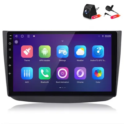 Produktbild von 10 Zoll Android Autoradio für Mercedes-Benz Vito Viano W639 2003-2015 Wireless CarPlay Android Auto 8-Core 6+128GB DSP 4G LTE Rückfahrkamera GPS