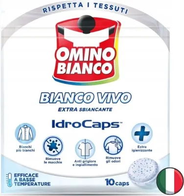 Produktbild von Smacchiatore Tessuti Tabs Bianco Vico 10pcs Waschkapseln - Omino Bianco