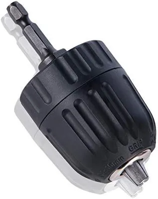 Produktbild von Schnellspannbohrfutter 0.8–10mm JTENG Bohrfutter Schnellspann 3/8-24UNF Sechskantschaft Bohrfutter mit 1/4 Hex Chuck Adapter
