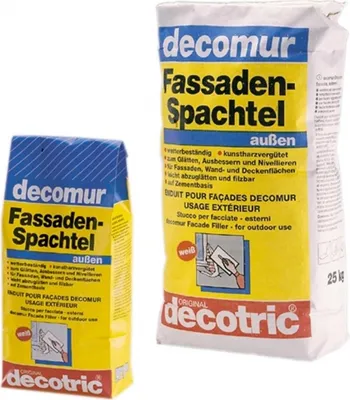 Produktbild von Decotric Decomur Fassadenspachtel Außen 5 kg
