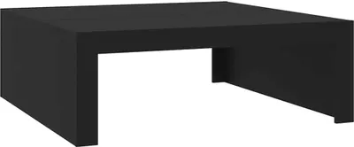 Obrázok produktu pre vidaXL Konferenčný stolík čierny 100x100x35 cm Drevo Materiál