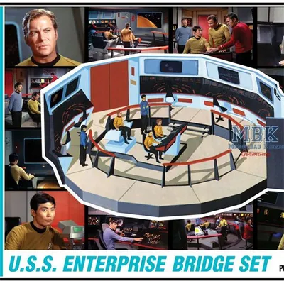 Obrázok produktu pre AMT AMT1270 Star Trek U.S.S. Enterprise Bridge 1:32