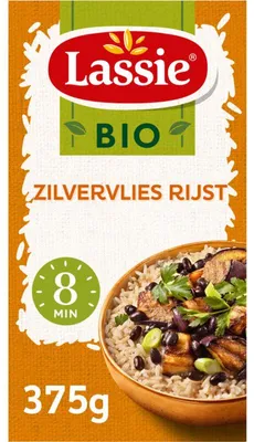 Obrázok produktu pre LassieZilvervliesrijst 375 g – zdravá hnedá ryža