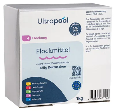 Produktbild von Ultrapool Flockungsmittel Flockkartuschen 1 kg