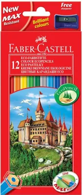 Produktbild von FABER-CASTELL Buntstift Castle 12er Kartonetui