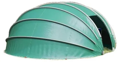 Obrázek produktu pro Kryt na bazén, materiál: polyester, délka: 538 cm, šířka: 440 cm, výška: 204 cm, hmotnost: 20 kg