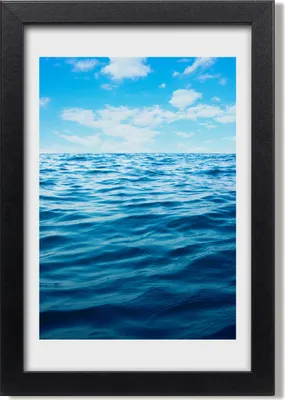 Produktbild von Bild 20x30 MDF-Rahmen, Wandkunst Meerwasser