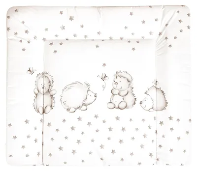 Produktbild von Julius Zöllner Wickelauflage Softy 65x75 cm Folie Igelchen