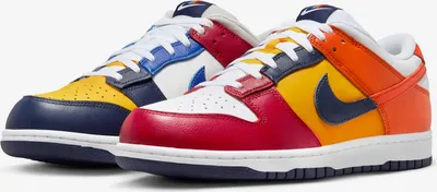 Produktbild von Nike Dunk Low "CO.JP What The / Midnight Navy Varsity Red" Bunt, Größe: 44