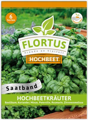 Produktbild von Hochbeetkräuter (Saatband) | Saatbänder & Saatplatten von FLORTUS