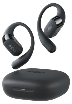 Obrázok produktu pre SHOKZ OpenFit 2+, Bezdrôtový, Hovor / hudba, 4,8 g, Slúchadlá, Čierna