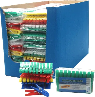 Produktbild von 24er Wäscheklammern EUROHOME®