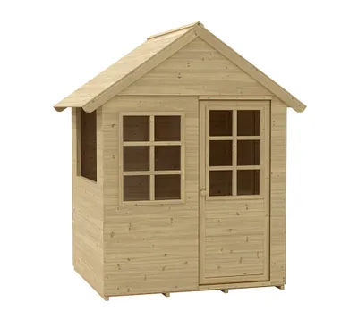 Produktbild von Zwerkules Holla Kinder Spielhaus für den Garten Holz