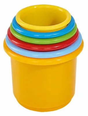 Produktbild von Simba Toys Abc Stapelpyramide, 1 Jahr(e), Mehrfarbig