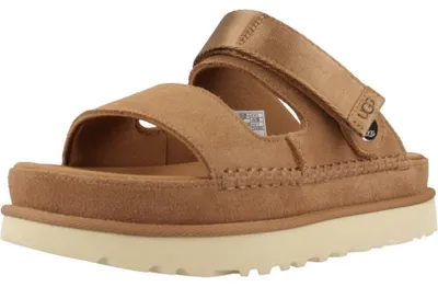 Produktbild von UGG Damen Sandalen W GOLDENSTAR GLIDE, Braun, mit Plateausohle und verstellbarem Riemen