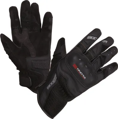Produktbild von Modeka Sonora Motorrad Handschuhe, schwarz/rot, 11