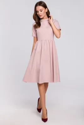 Produktbild von Makover Minikleid für Frauen Molla K028 dunkelpink M