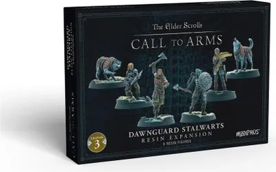 Zdjęcie produktu dla The Elder Scrolls: Call To Arms - Dawnguard Stalwarts - Rozszerzenie do gry figurkowej - Edycja ENG