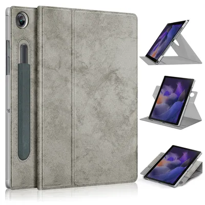 Produktbild von Für Samsung Galaxy Tab A8 2021 360 Grad Tablet Tasche Hülle Case Etuis Grau Neu