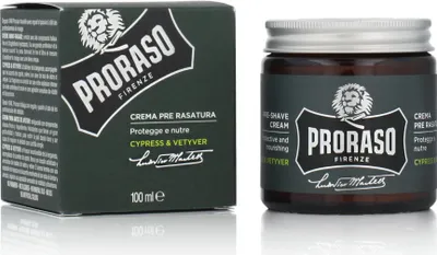Produktbild von Proraso Cypress & Vetyver Pre-Shave Cream 100 ml