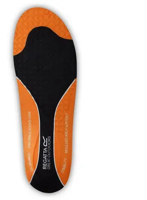 Productafbeelding van Regatta Comfort Inlegzolen, gevormd, oranje, maat EU 41-43. Oranje, maat EU 41-43