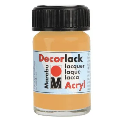 Obrázok produktu pre Marabu 1130 39 784 Decorlack Akryl, metalický zlatý 15 ml