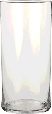Obrázok produktu pre Sľudové dekorácie Váza Carly - H40 x Ø19 cm - Zylinder - Transparentná