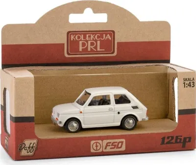 Produktbild von PRL Fiat 126P weiß