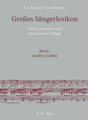 Image de Großes Sängerlexikon